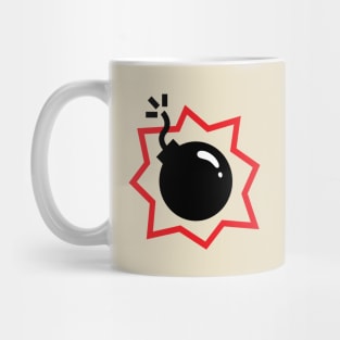 Simplistic Cartoon Bomb Mug